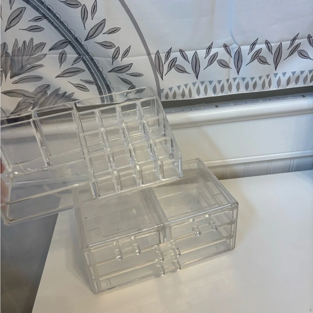 Clear Acrylic Makeup Organizer